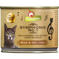 Symphonie Nr. 1 Nassfutter Dose Rind & Geflügel...